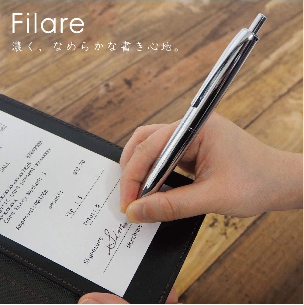 Amazon | ゼブラ 油性ボールペン フィラーレ ノック式 ロイヤル